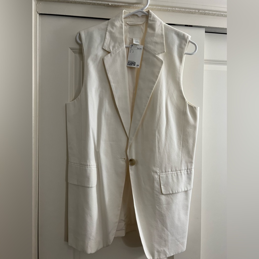 NWT Blazer Vest